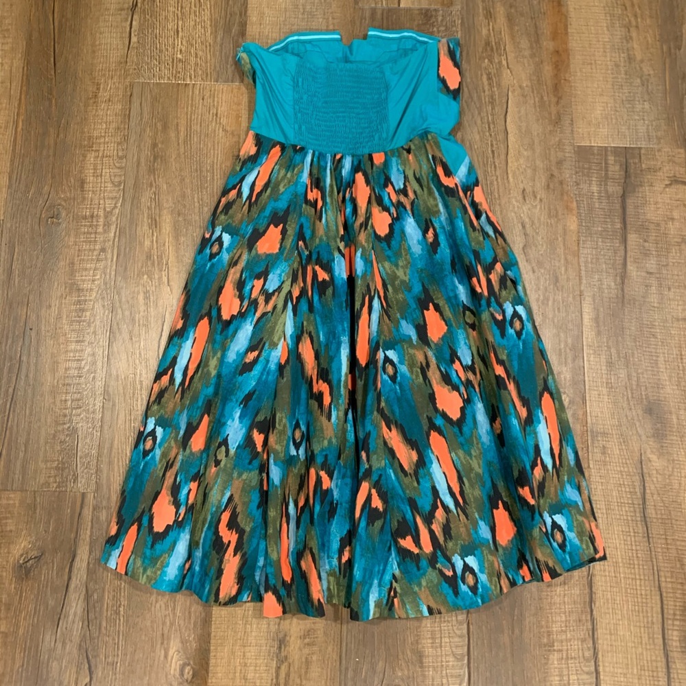 Anthropologie Girls From Savoy Ikat Dress - Picture 3 of 5